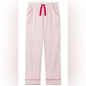 Men’s LAKE pajamas flannel piped pants size Medium
